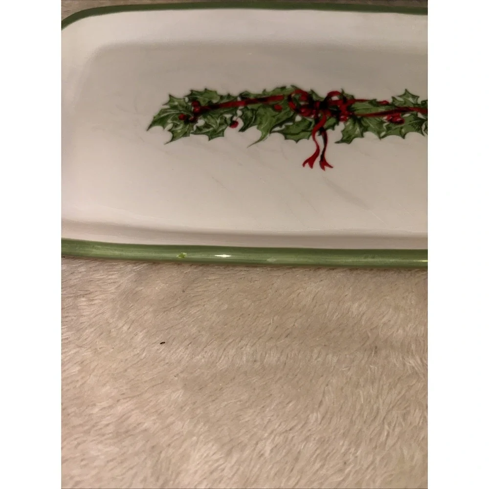 Traditions Holiday Celebrations by Christopher Radko Butter Dish, S&P Shakers